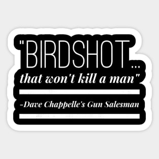 Birdshot Sticker